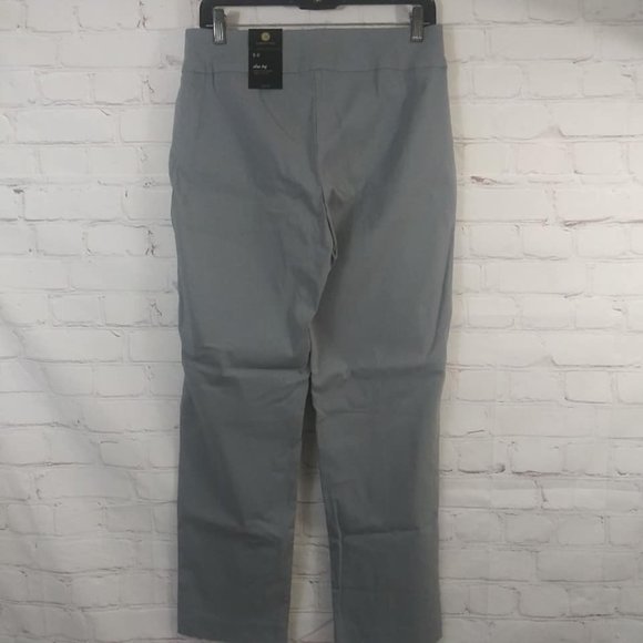 JM Collection Slim Leg Rivet Pants Sz Small P NWT - Picture 6 of 7